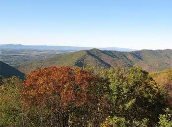 Blue Ridge Mountains, where the Waltons lived