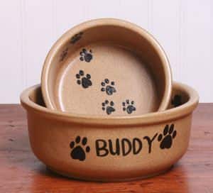 Yes, we can! ...make a dog bowl for your best friend