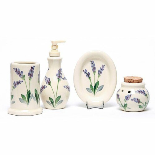Lavender Bathroom Set Emerson Creek Pottery