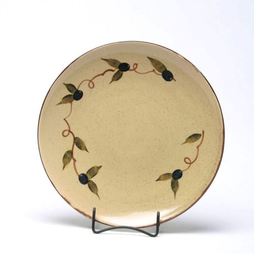 Tuscan Olive Craftline Dinner Plate Emerson Creek Pottery