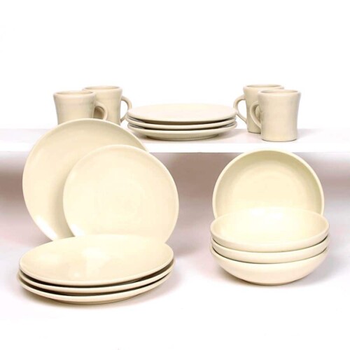 Pearl Craftline Dinner Plate Set for Four Emerson Creek Pottery