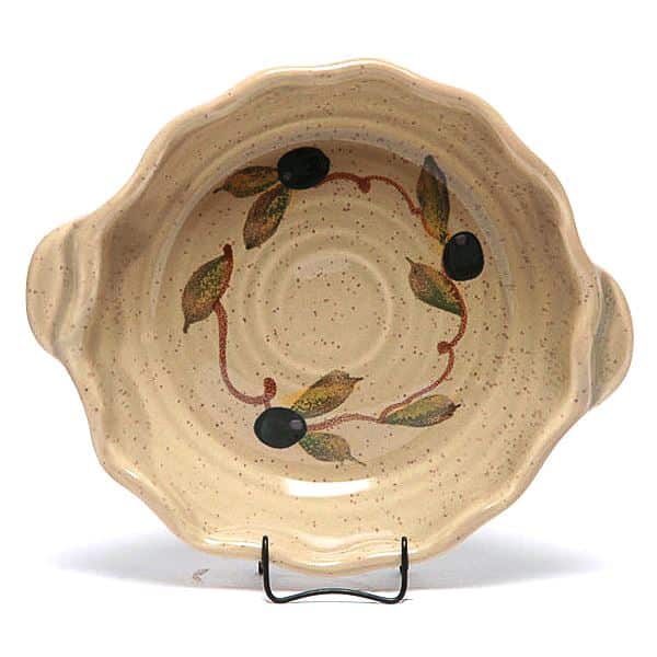 Tuscan Olive Small Casserole Dish Emerson Creek Pottery