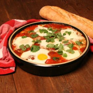 Shakshuka in the Onyx BROOKLINE Nacho Set