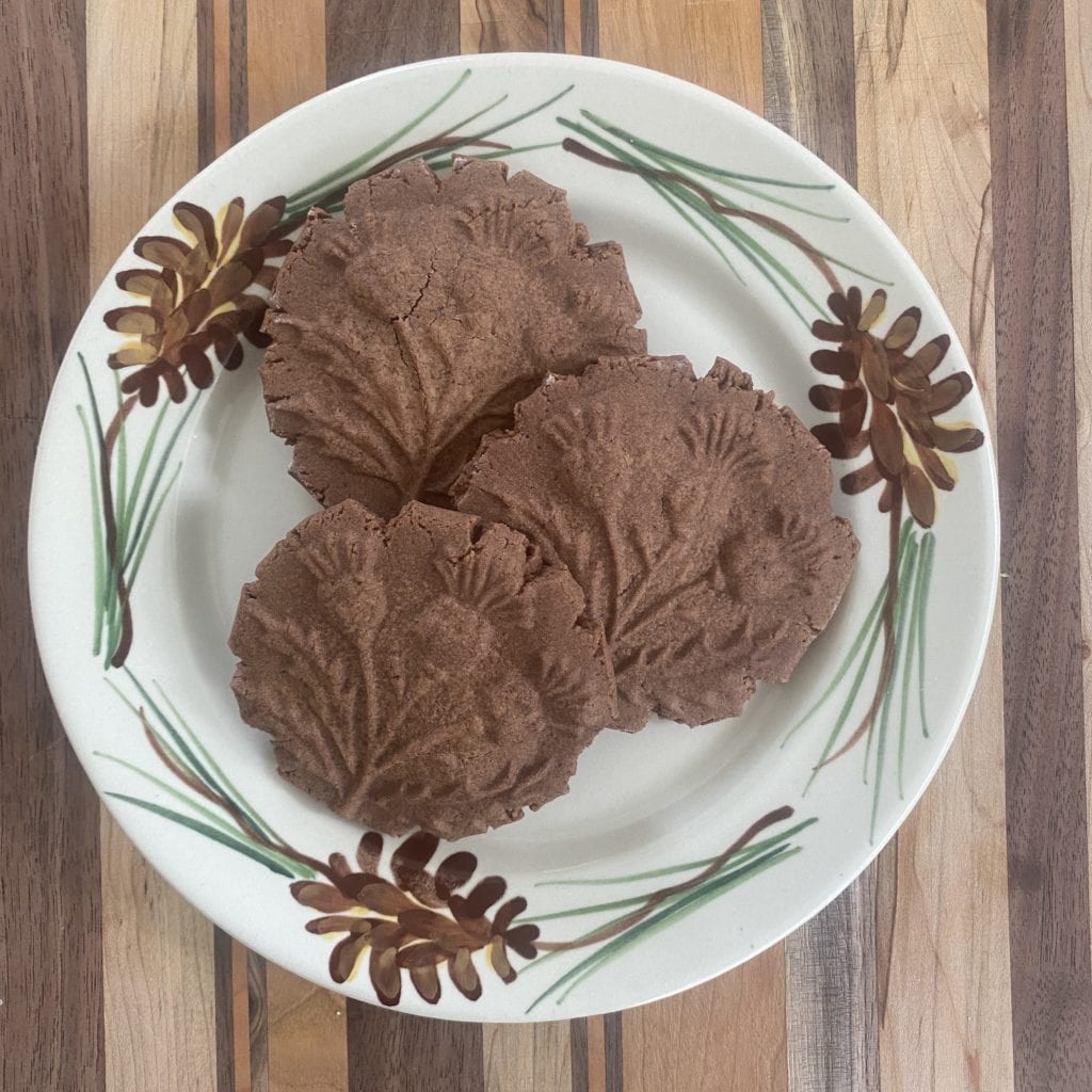 Mint Chocolate Cookies