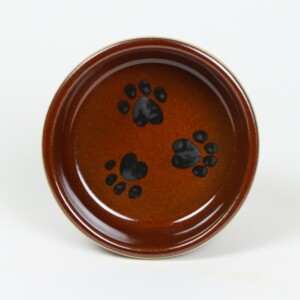 Small Brookline Pet Bowls: Copper Clay