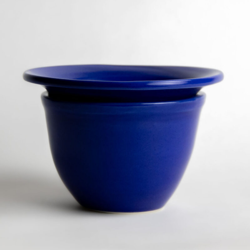 American Blue African Violet Pot