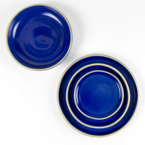 Brookline Dinnerware Sets for One: American Blue