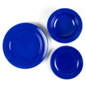 Classic Dinnerware Sets for One: American Blue