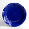 American Blue Frilly Pie Plate