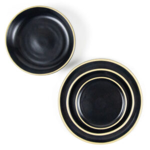 Brookline Dinnerware Sets for One: Blackberry