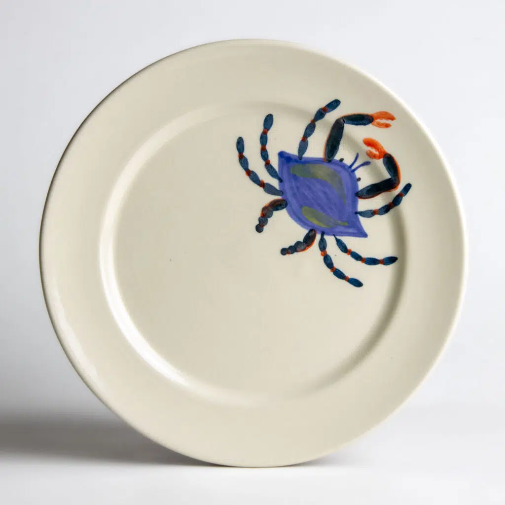 Blue Crab Classic Dinner Plate
