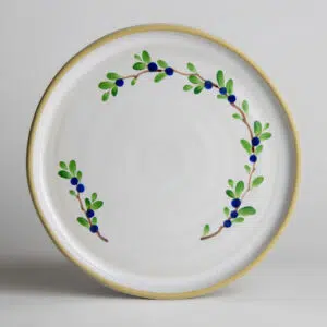 Brookline Dinner Plates: Blueberry