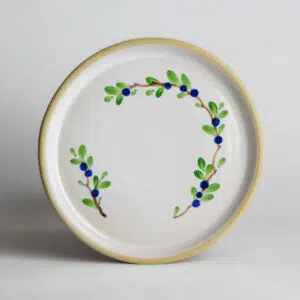 Brookline Salad Plates: Blueberry