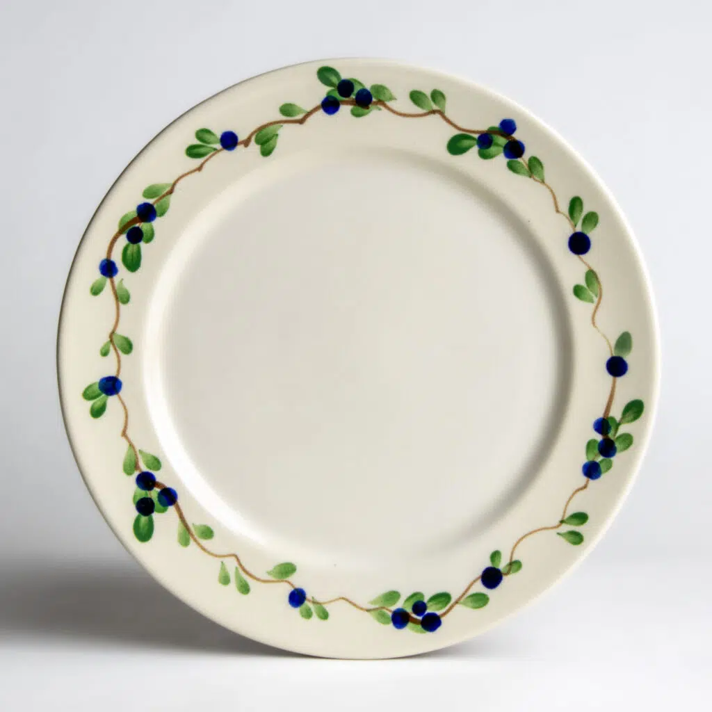 Blueberry Classic Dinner Plate