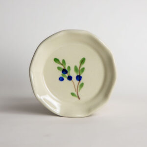 Oil Dipping Dishes/Coasters: Blueberry