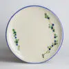Blueberry Coupe Dinner Plate