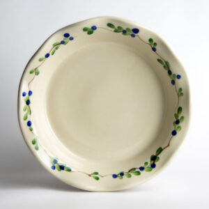 Frilly Pie Plates: Blueberry