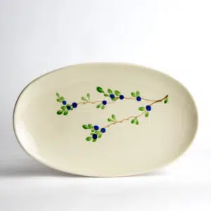 Oval Platters: Blueberry