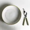 Ivory Brookline Bowl Utensils