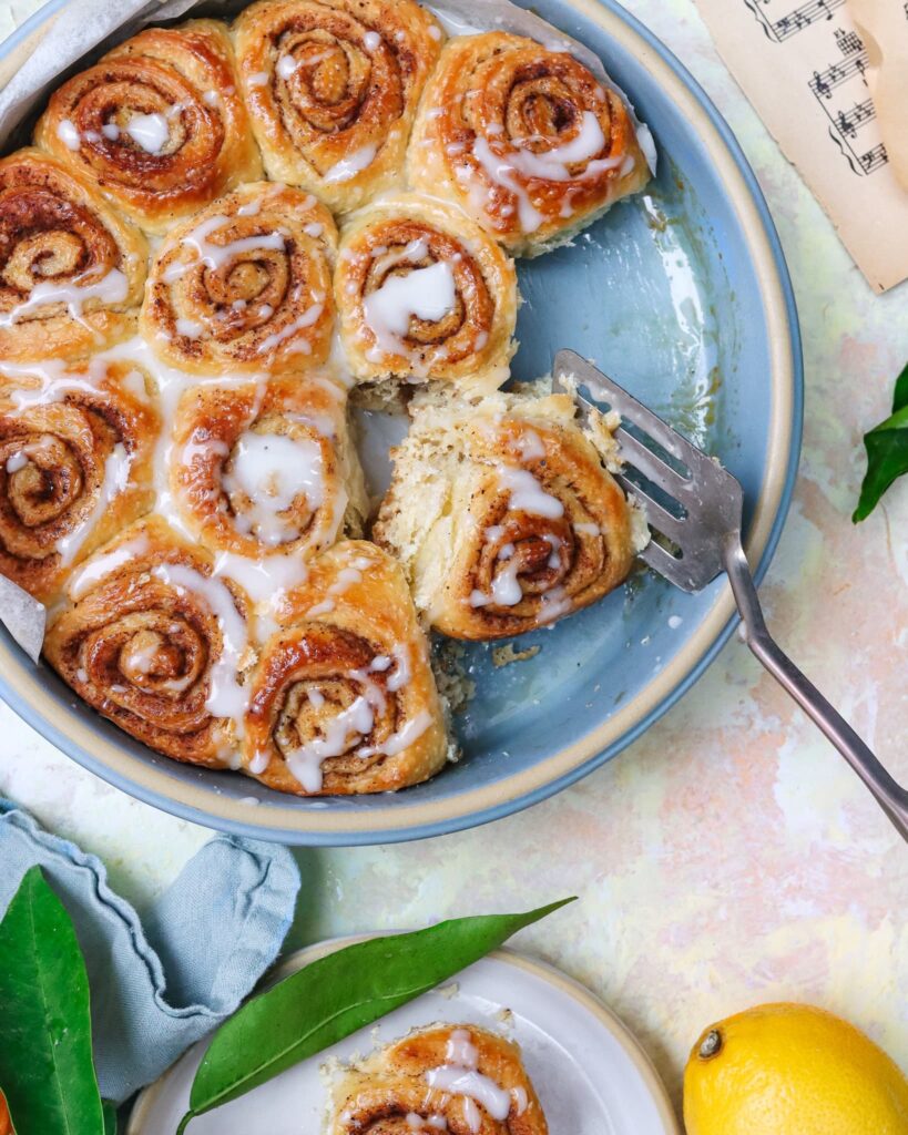 Cinnamon Rolls in Brookline Baker