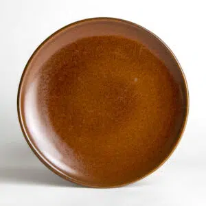 Coupe Dinner Plates: Copper Clay