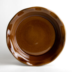 Frilly Pie Plates: Copper Clay