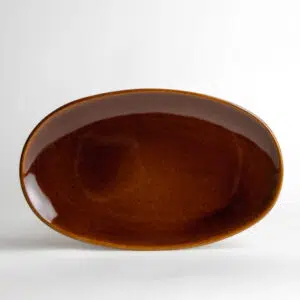 Oval Platters: Copper Clay