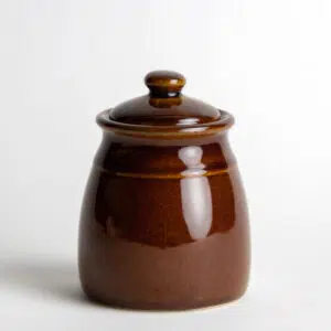 Sugar Jars: Copper Clay