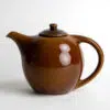 Copper Clay Teapot