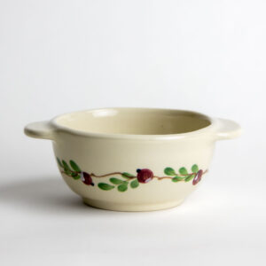 Onion Soup Bowls: Cranberry