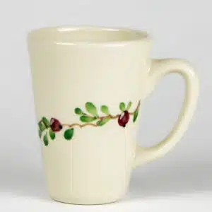 Latte Mugs: Cranberry