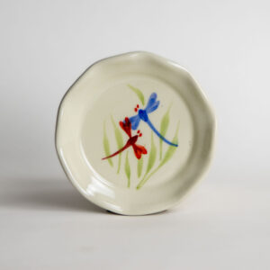 Oil Dipping Dishes/Coasters: Dragonfly