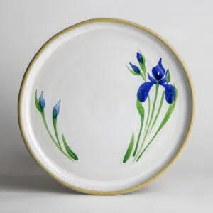 Brookline Dinner Plates: Field of Iris