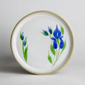 Brookline Salad Plates: Field of Iris