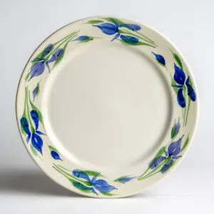 Classic Dinner Plates: Field of Iris