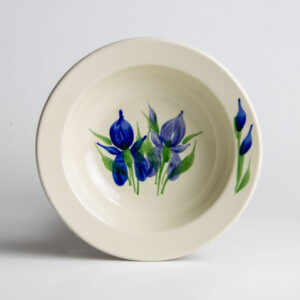 Classic Soup Bowls: Field of Iris