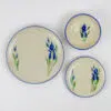 Field of Iris Coupe Dinner Set