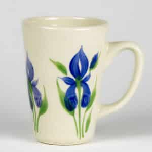 Latte Mugs: Field of Iris