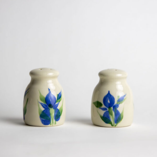 Field of Iris Salt and Pepper Shaker Set