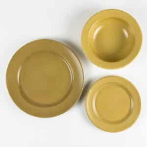 Classic Dinnerware Sets for One: Go Green Earthware