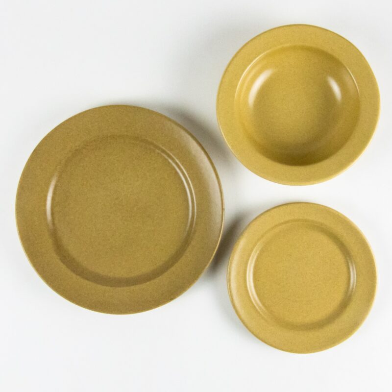 Go Green Earthware Classic Dinner Set
