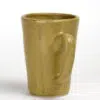 Go Green Earthware Latte Mug Side