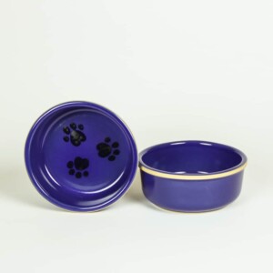 Small Brookline Pet Bowl Sets: American Blue