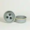 Small Brookline Pet Bowl Set Greystone