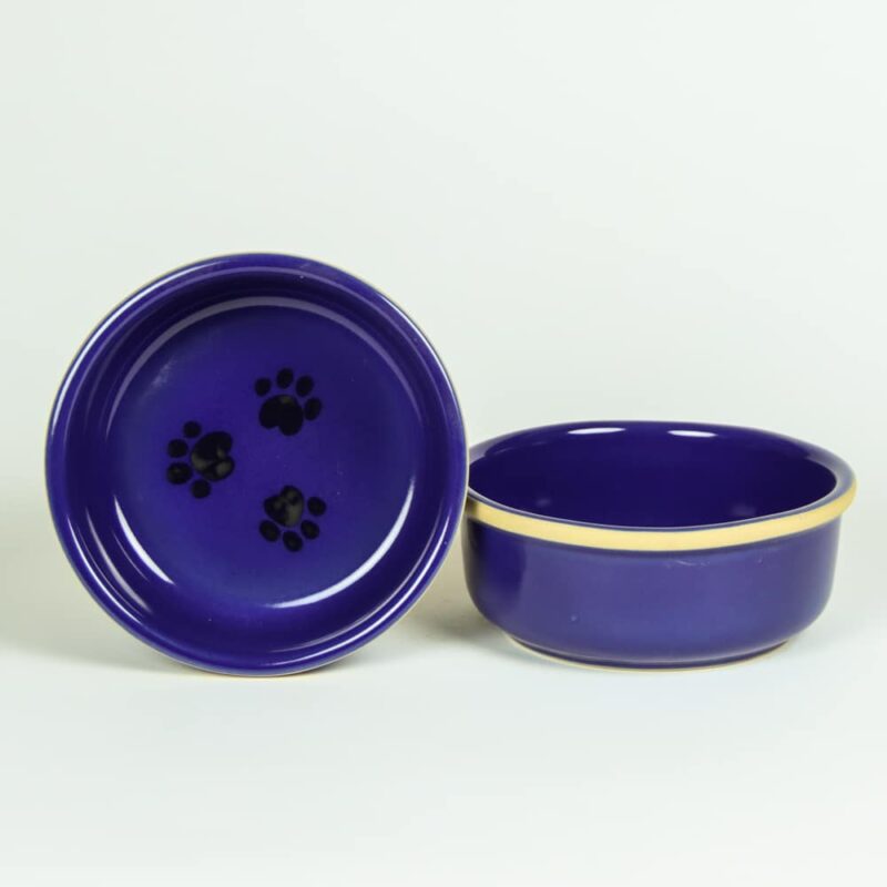 Large Brookline Pet Bowl Set American Blue