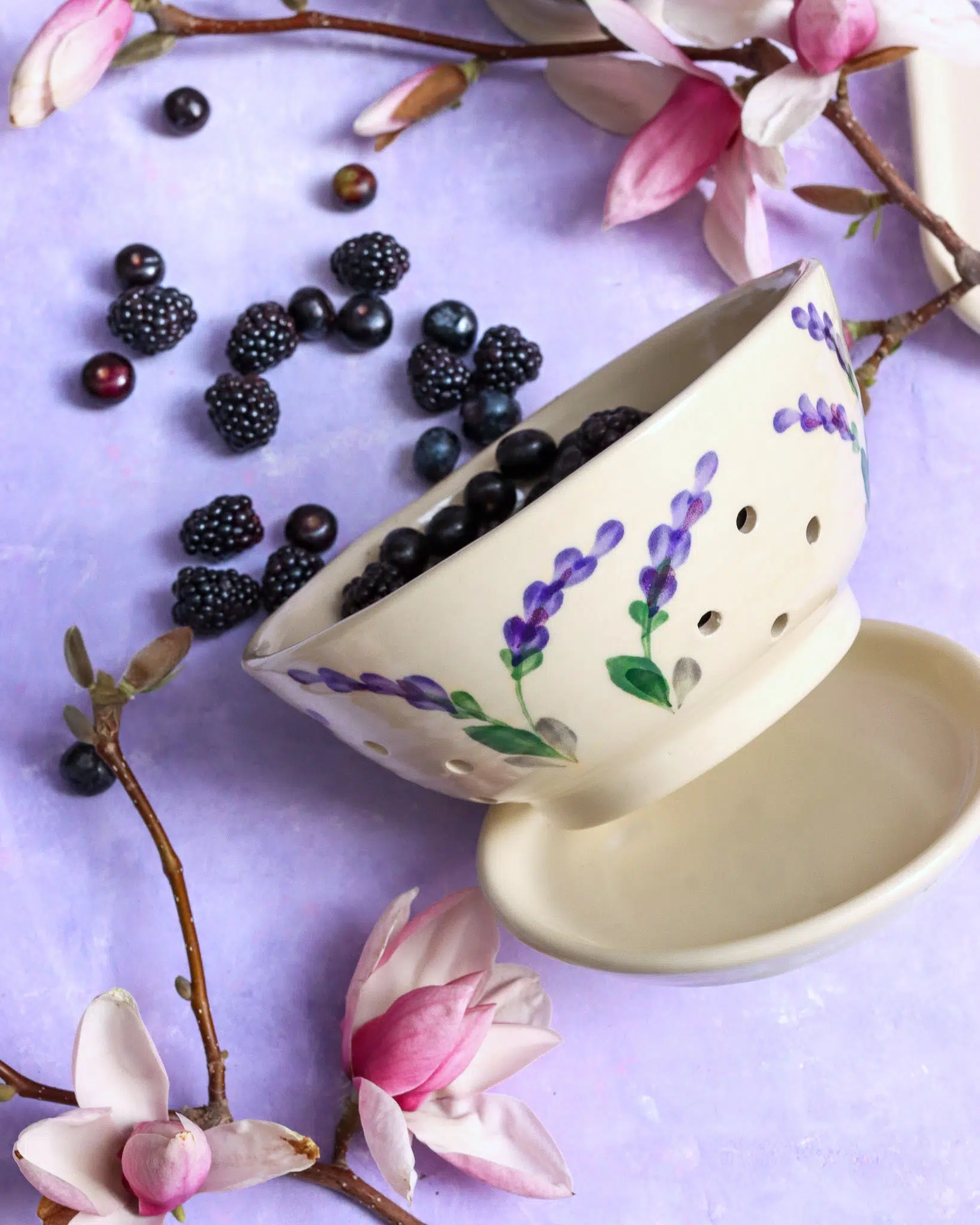 Lavender Collection with Berries