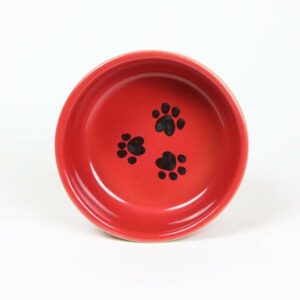 Large Brookline Pet Bowls: Cherry