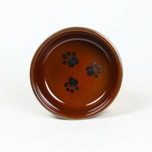 Large Brookline Pet Bowls: Copper Clay