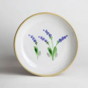 Brookline Shallow Bowls: Lavender
