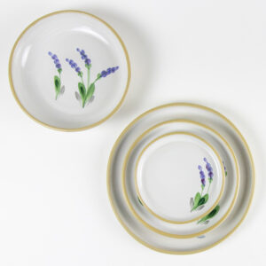 Brookline Dinnerware Sets for One: Lavender